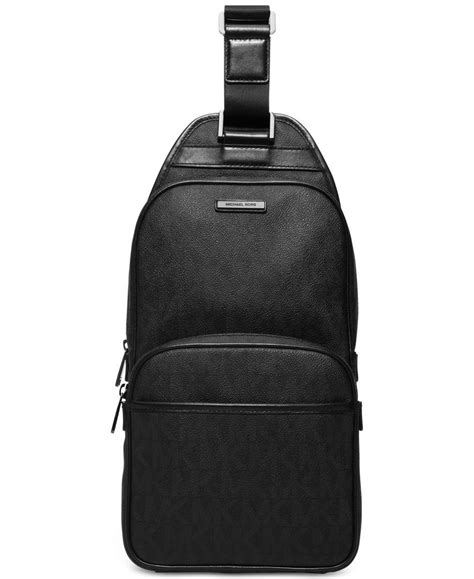 macys michael kors briefcase|Michael Kors men's sling pack.